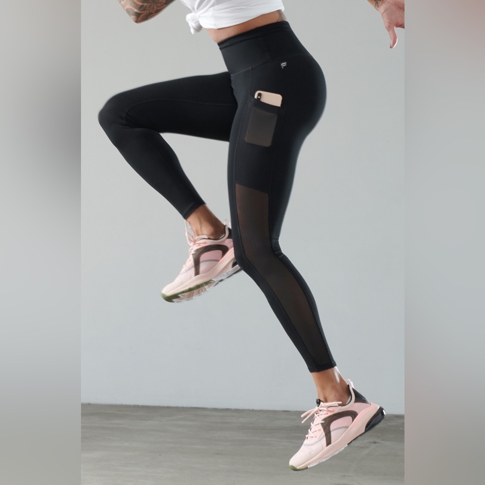 Fabletics Powerhold On The Go Mesh Leggings